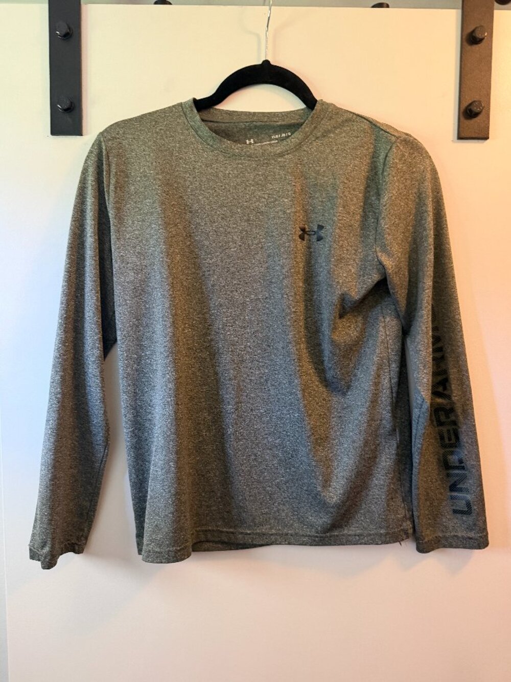 Gray Long Sleeved Under Amour Shirt